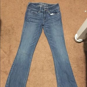 American eagle boot cut jeans size 4